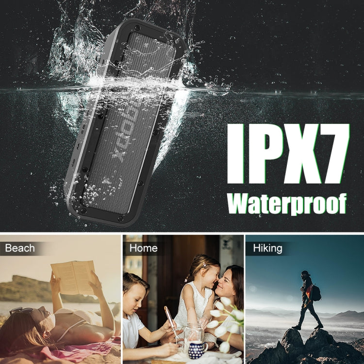 XDOBO Wake 1983 Coluna Bluetooth portátil impermeável IPX7 para exterior