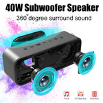 XDOBO Wake 1983 Coluna Bluetooth portátil impermeável IPX7 para exterior