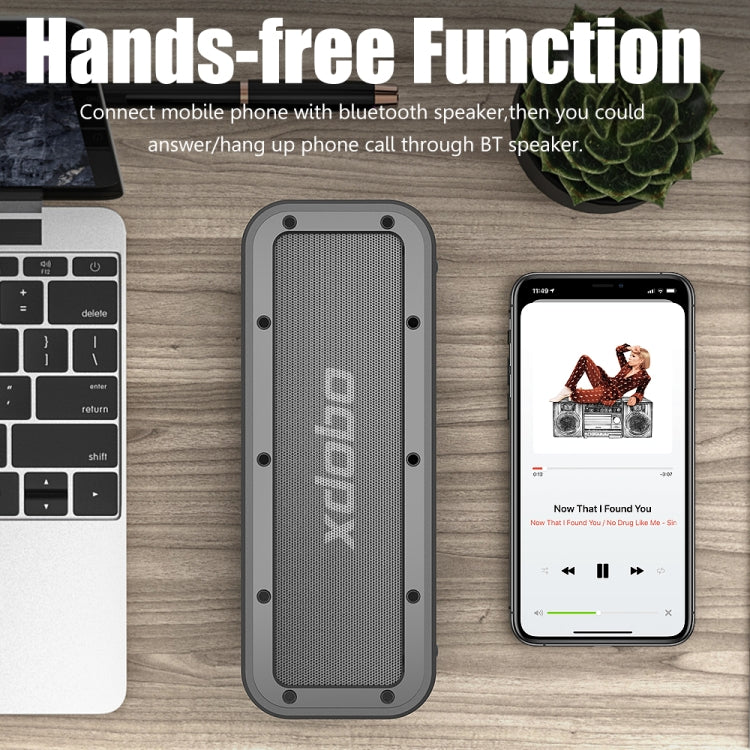 XDOBO Wake 1983 Coluna Bluetooth portátil impermeável IPX7 para exterior