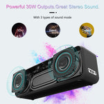 XDOBO X5 Altifalante Bluetooth Sem Fios Portátil Impermeável IPX6 Subwoofer para Exterior, X5