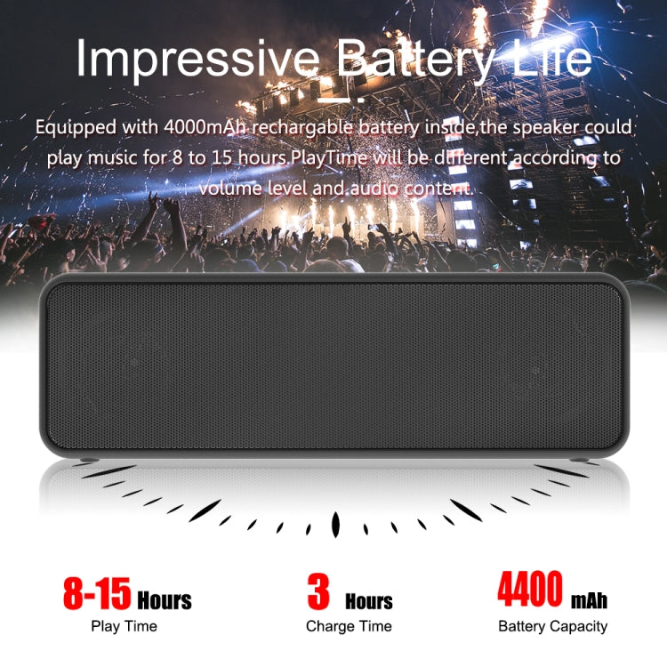 XDOBO X5 Altifalante Bluetooth Sem Fios Portátil Impermeável IPX6 Subwoofer para Exterior, X5