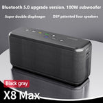 XDOBO X8 Max Altifalante Bluetooth Sem Fios 100W Subwoofer para Exterior Suporta TWS & Cartão TF & Disco U, X8 Max