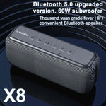 XDOBO X8 Altifalante Bluetooth Sem Fios 60W Subwoofer para Exterior Suporta TWS & Cartão TF, X8