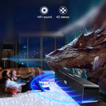 YINDIAO A36 Bluetooth 5.0 Smart Subwoofer Computer Wireless Bluetooth Speaker, Bluetooth Upgrade Version, Bluetooth Upgrade Version(Black)