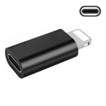 ENKAY Hat-Prince HC-6 Mini Adaptador Conversor ABS USB-C / Tipo-C 3.1 para Porta 8 Pinos (Branco), Preto, Tipo-C para 8 Pinos
