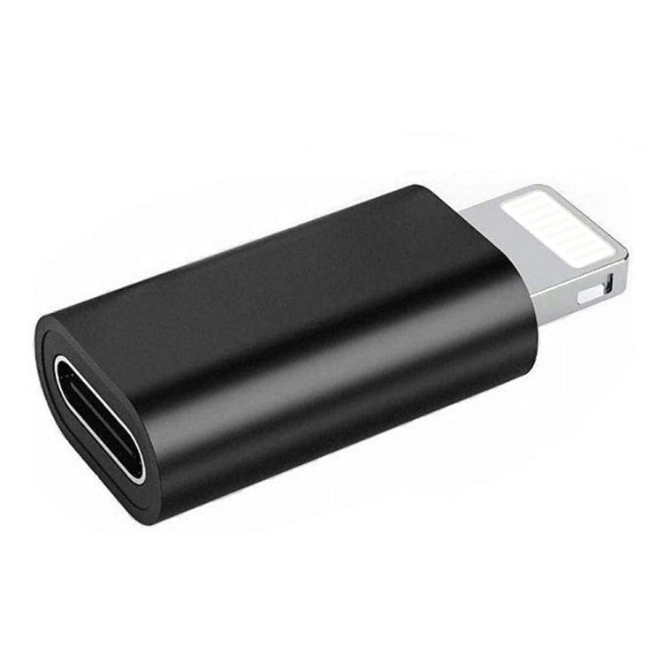 ENKAY Hat-Prince HC-6 Mini Adaptador Conversor ABS USB-C / Tipo-C 3.1 para Porta 8 Pinos (Branco), Preto, Tipo-C para 8 Pinos
