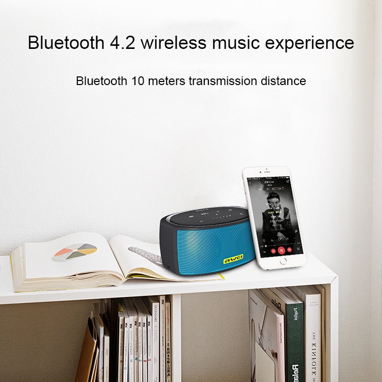 Coluna Bluetooth Sem Fios Portátil awei Y210 V4.2 com Graves Reforçados, Suporta NFC / Cartão TF / AUX, Y210