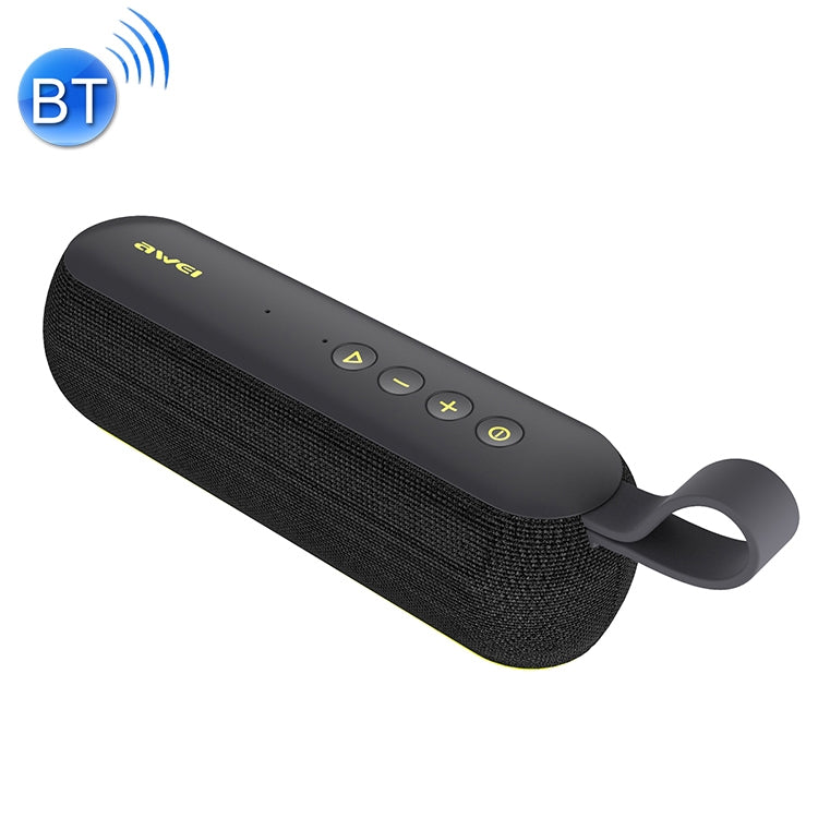 awei Y230 Coluna Bluetooth Sem Fios Portátil V4.2 com Som HD e Graves Reforçados, Microfone Integrado, Suporte NFC / Disco U / Cartão TF / AUX, Y230