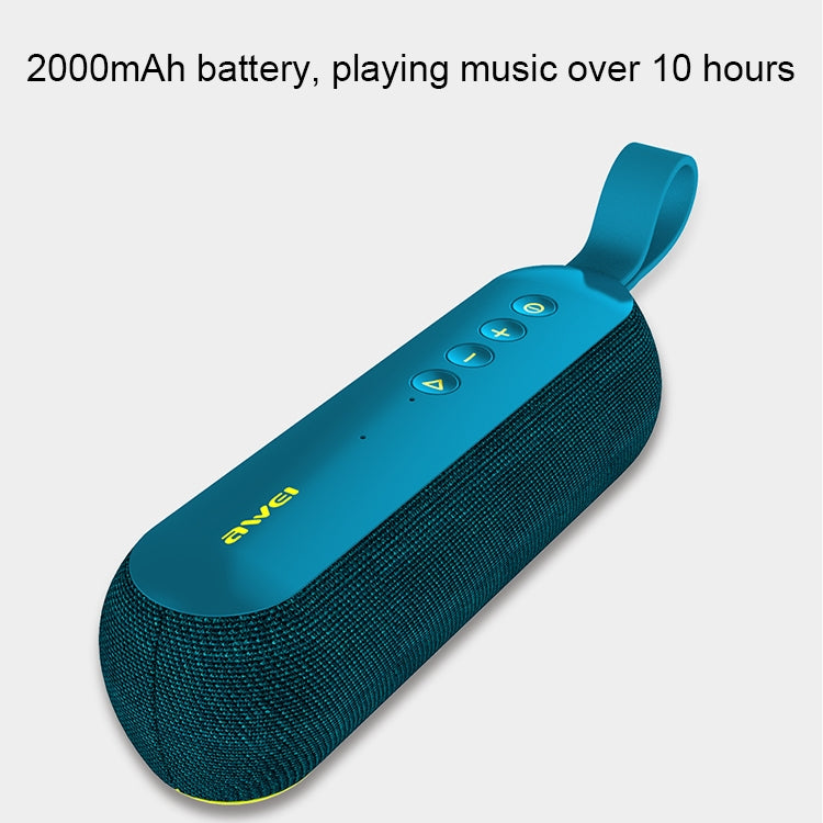 awei Y230 Coluna Bluetooth Sem Fios Portátil V4.2 com Som HD e Graves Reforçados, Microfone Integrado, Suporte NFC / Disco U / Cartão TF / AUX, Y230