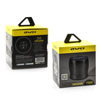 awei Y500 Coluna Bluetooth Sem Fios Mini Portátil com Som Estéreo 3D, Microfone Integrado, Suporte para Cartão TF / AUX, Y500