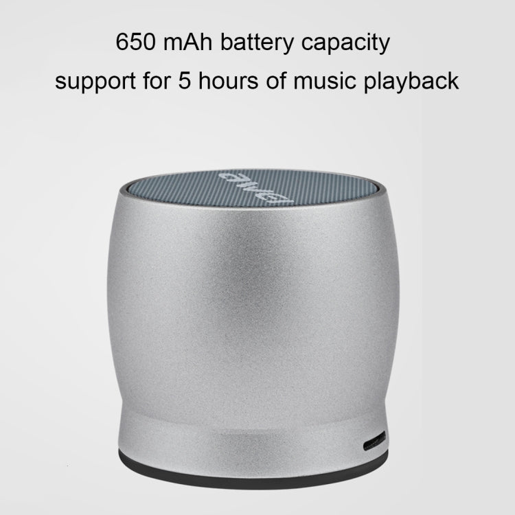 awei Y500 Coluna Bluetooth Sem Fios Mini Portátil com Som Estéreo 3D, Microfone Integrado, Suporte para Cartão TF / AUX, Y500