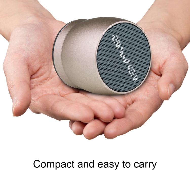 awei Y500 Coluna Bluetooth Sem Fios Mini Portátil com Som Estéreo 3D, Microfone Integrado, Suporte para Cartão TF / AUX, Y500
