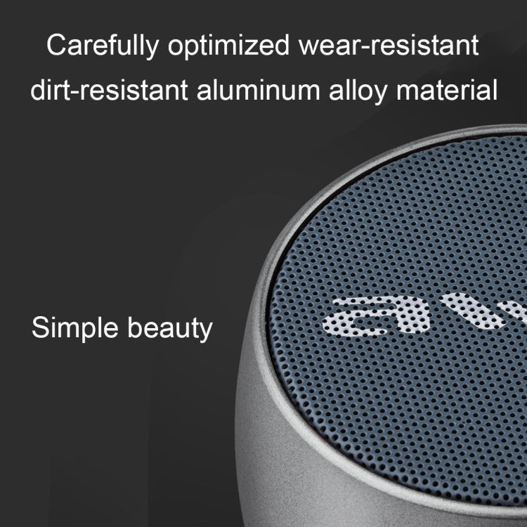 awei Y500 Coluna Bluetooth Sem Fios Mini Portátil com Som Estéreo 3D, Microfone Integrado, Suporte para Cartão TF / AUX, Y500