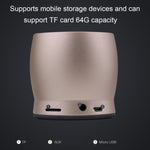 awei Y500 Coluna Bluetooth Sem Fios Mini Portátil com Som Estéreo 3D, Microfone Integrado, Suporte para Cartão TF / AUX, Y500