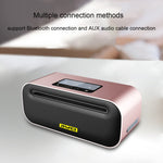 Coluna Bluetooth Sem Fios awei Y600 com Estéreo 3D, Microfone Integrado, Suporta Cartão TF / AUX / NFC, Y600