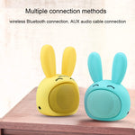 awei Y700 Coluna Bluetooth Sem Fios Mini Portátil Coelho, Microfone Integrado, Suporte AUX / Chamadas Hands-Free, Y700