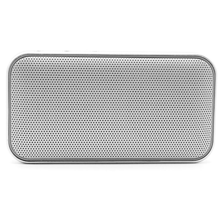 BT209 Altifalante Bluetooth Portátil Ultra-fino Mini para Exterior, Suporta Cartão TF & Chamadas Mãos Livres, Prateado