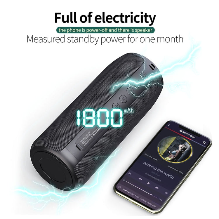 ZEALOT S51 Altifalante Estéreo Bluetooth Portátil com Microfone Integrado, Suporta Chamadas Mãos Livres & Cartão TF & AUX, S51