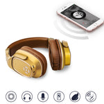 Auriculares sem fios Bluetooth versão 5.0 OneDer S2 com microfone, mãos-livres, cartão TF, pen USB, AUX, função FM, S2