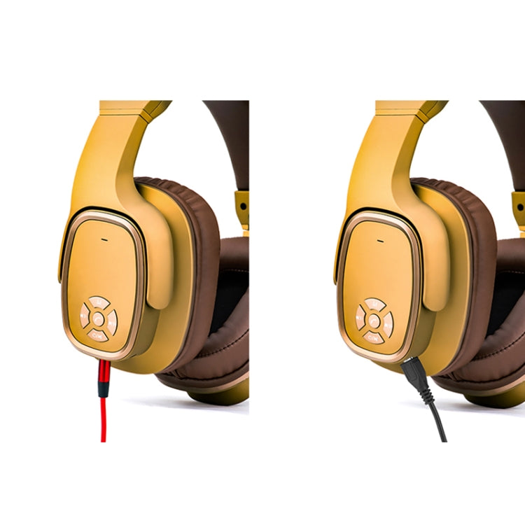Auriculares sem fios Bluetooth versão 5.0 OneDer S2 com microfone, mãos-livres, cartão TF, pen USB, AUX, função FM, S2