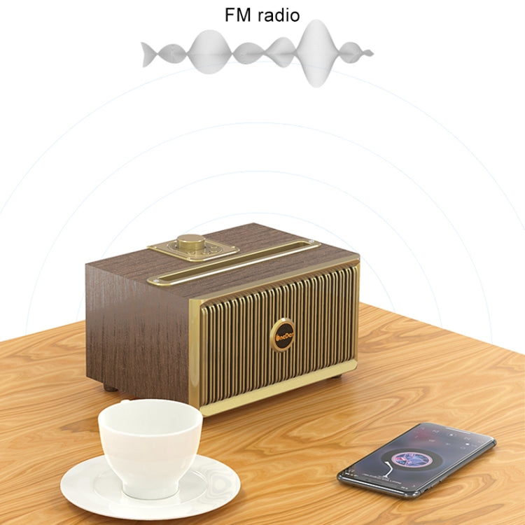 Coluna Bluetooth Portátil Oneder V6, Suporta Mãos Livres, FM, Cartão TF, AUX e Pen USB