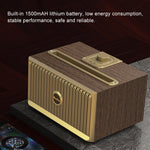Coluna Bluetooth Portátil Oneder V6, Suporta Mãos Livres, FM, Cartão TF, AUX e Pen USB