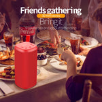 Coluna Bluetooth Estéreo Portátil ZEALOT S35 com Graves Potentes, Microfone Integrado, Suporta Chamadas Mãos Livres, Cartão TF e AUX