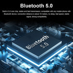 Coluna Bluetooth Estéreo Portátil ZEALOT S35 com Graves Potentes, Microfone Integrado, Suporta Chamadas Mãos Livres, Cartão TF e AUX