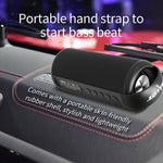 Coluna Bluetooth Portátil ZEALOT S36 com Graves Potentes, Microfone Integrado, Suporta Chamadas Mãos Livres, Cartão TF e AUX