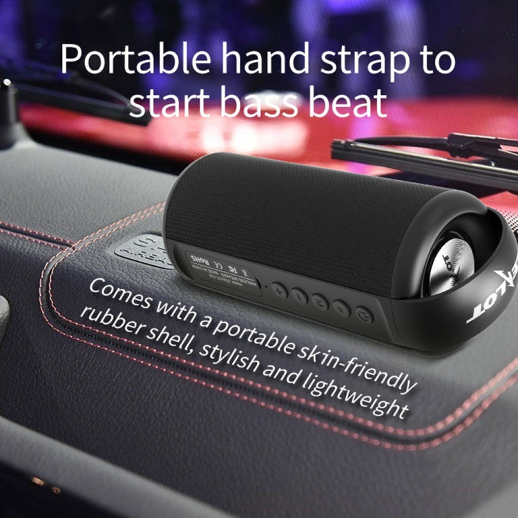Coluna Bluetooth Portátil ZEALOT S36 com Graves Potentes, Microfone Integrado, Suporta Chamadas Mãos Livres, Cartão TF e AUX