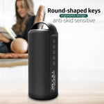 Coluna Bluetooth Portátil ZEALOT S36 com Graves Potentes, Microfone Integrado, Suporta Chamadas Mãos Livres, Cartão TF e AUX