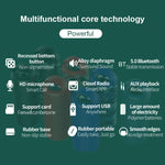 Coluna Bluetooth Portátil ZEALOT S36 com Graves Potentes, Microfone Integrado, Suporta Chamadas Mãos Livres, Cartão TF e AUX
