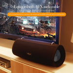 Coluna Bluetooth Portátil ZEALOT S38 com Subwoofer, Microfone Integrado, Suporta Chamadas Mãos Livres, Cartão TF e AUX