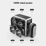 XDOBO King Max 140W Altifalante Bluetooth Karaoke Sem Fios Portátil Impermeável IPX5, King Max