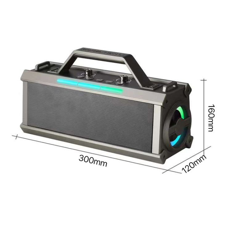 Coluna Bluetooth Sem Fios Portátil para Exterior L202, Coluna de Karaoke para Casa L202