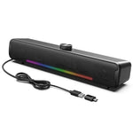 L16 Luz RGB Portátil Exterior Altifalante Sem Fios HiFi USB Bluetooth, L16