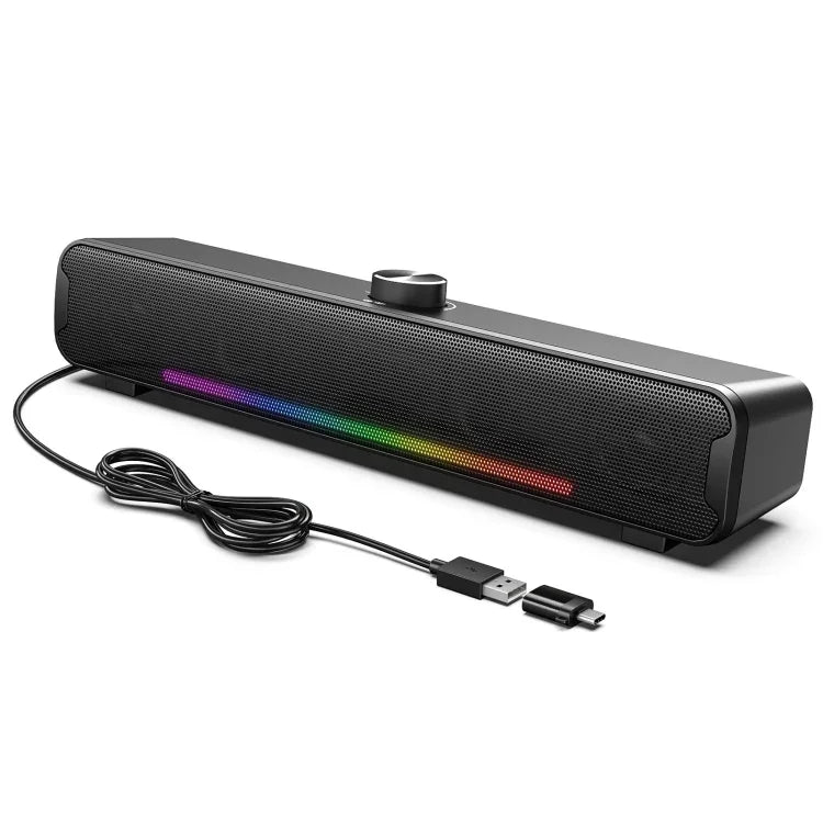 L16 Luz RGB Portátil Exterior Altifalante Sem Fios HiFi USB Bluetooth, L16