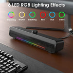 L16 Luz RGB Portátil Exterior Altifalante Sem Fios HiFi USB Bluetooth, L16