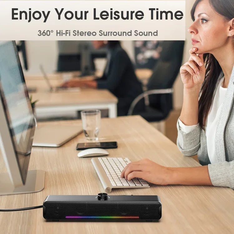 L16 Luz RGB Portátil Exterior Altifalante Sem Fios HiFi USB Bluetooth, L16