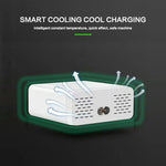 Carregador Rápido 30W QC 3.0 com 6 Portas USB e Ecrã Digital LCD, Ficha UE, 899