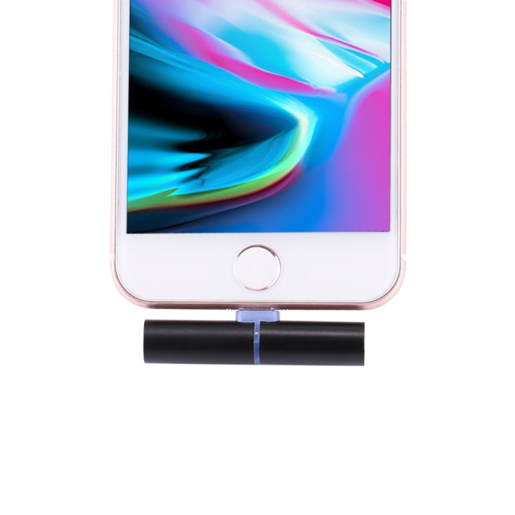 Adaptador áudio para auscultadores macho 8 pinos para fêmea 3,5 mm para iPhone, iPad, iPod