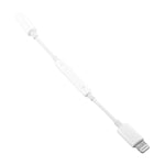 Adaptador MH020 8 pinos para ficha de auscultadores 3,5 mm, suporta temporizador automático / música / controlo de linha