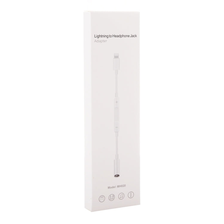 Adaptador MH020 8 pinos para ficha de auscultadores 3,5 mm, suporta temporizador automático / música / controlo de linha