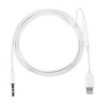 MH021 Cabo de Áudio AUX 3,5mm 1m 8 Pinos para Suporte de Controlo de Linha, MH021