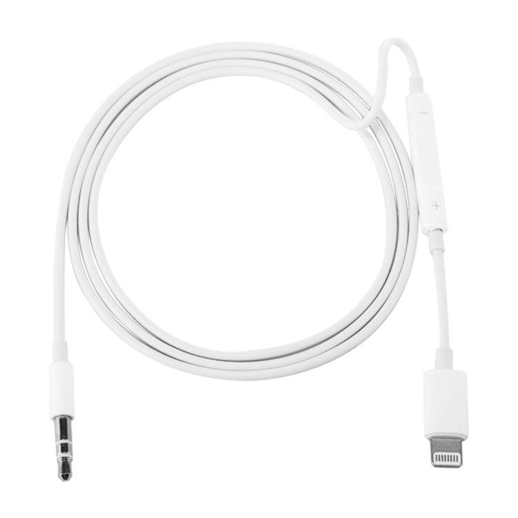 MH021 Cabo de Áudio AUX 3,5mm 1m 8 Pinos para Suporte de Controlo de Linha, MH021