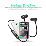 Auricular Desportivo Bluetooth 5.0 In-Ear X3 com Absorção Magnética, Microfone HD, Suporte para Chamadas Mãos Livres, Distância: 10m