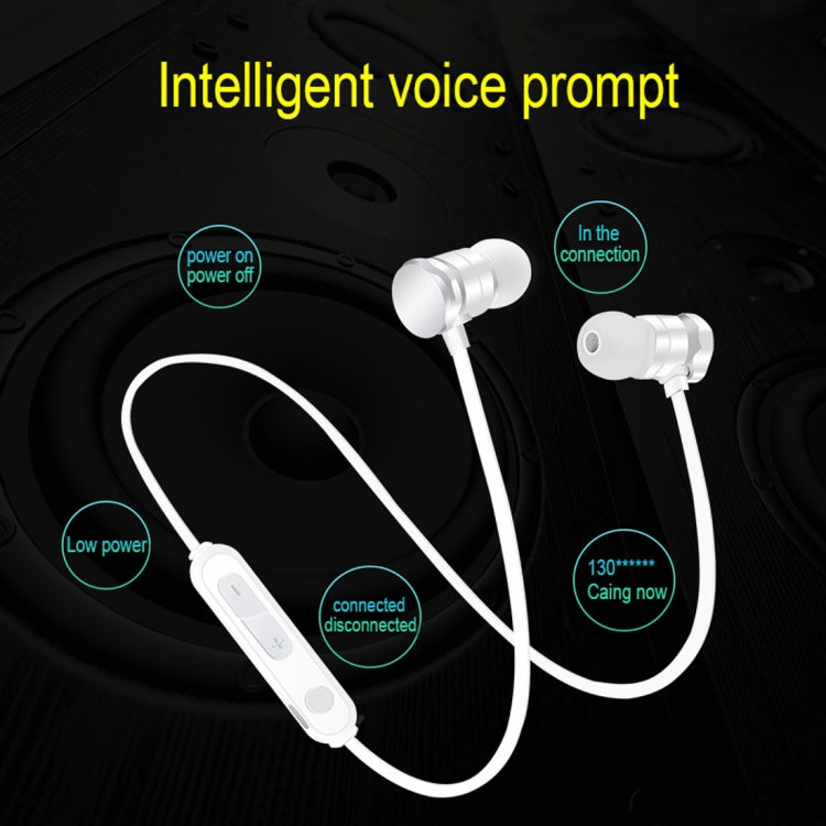 Auricular Desportivo Bluetooth 5.0 In-Ear X3 com Absorção Magnética, Microfone HD, Suporte para Chamadas Mãos Livres, Distância: 10m