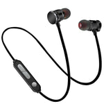 Auricular Desportivo Bluetooth 5.0 In-Ear X3 com Absorção Magnética, Microfone HD, Suporte para Chamadas Mãos Livres, Distância: 10m