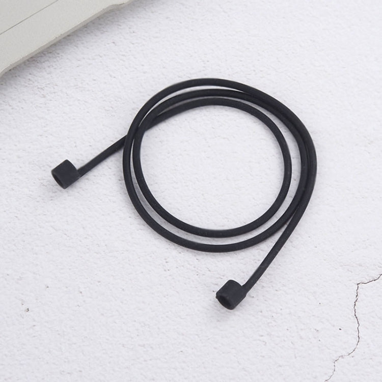Fita Antiperda de Silicone para Auriculares Bluetooth Sem Fios Unissexo, Linha Antiperda para Apple AirPods 1/2, Comprimento do Cabo: 60cm