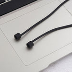 Fita Antiperda de Silicone para Auriculares Bluetooth Sem Fios Unissexo, Linha Antiperda para Apple AirPods 1/2, Comprimento do Cabo: 60cm